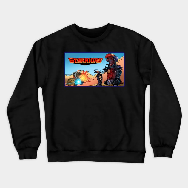 1980’s Starriors toy Crewneck Sweatshirt by jhunt5440